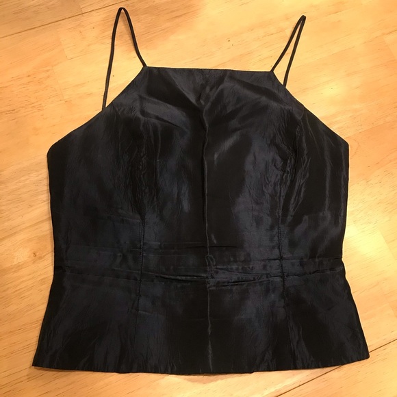 Vera Wang Taffeta Top - size 4 - Picture 2 of 8